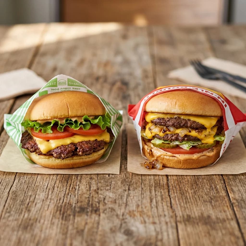 Shake Shack vs In N Out: East Coast vs West Coast Battle - Shake Shack Menu Article