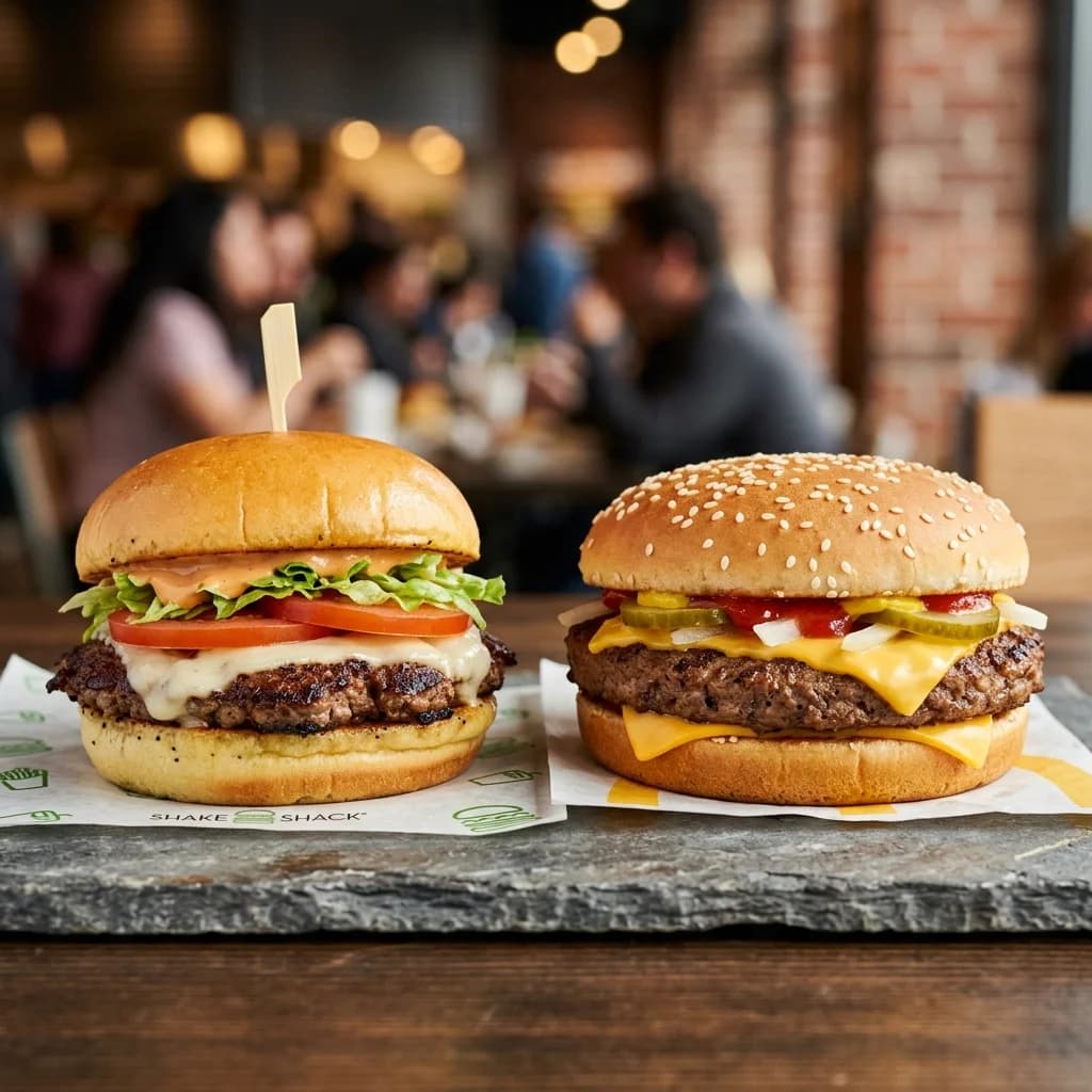 Shake Shack vs McDonald's: Fast Casual vs Fast Food Battle - Shake Shack Menu Article