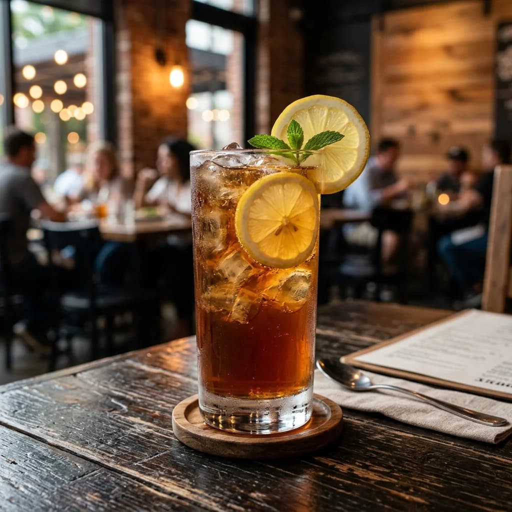 Organic Fresh Brewed Iced Tea